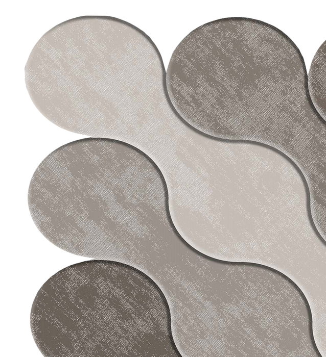 Conceptum Alfombra de pasillo Eugene V3 - 4665 - 2 Marrón 80 x 200 cm